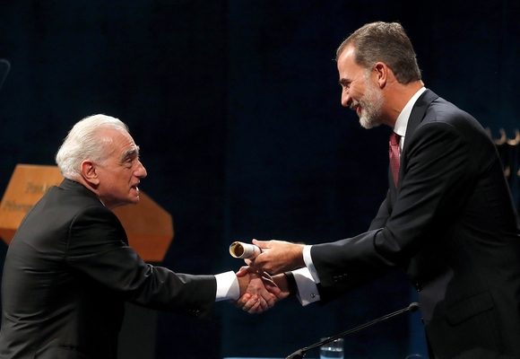 Scorsese recebeu Prémio Princesa das Astúrias das Artes