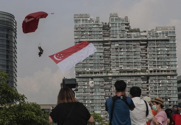 Singapura celebrou ontem 55º aniversário da independência 