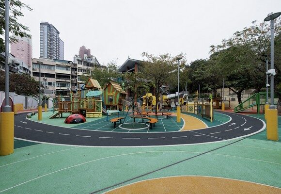 Instalações do Jardim de Infância Dom José da Costa Nunes, em Macau, China, 23 de fevereiro de 2024. (ACOMPANHA TEXTO DE 25-02-2024) GONÇALO LOBO PINHEIRO/LUSA